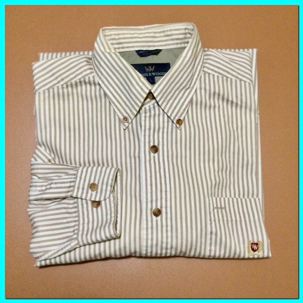 Nice Vtg Dress Shirt, sz L